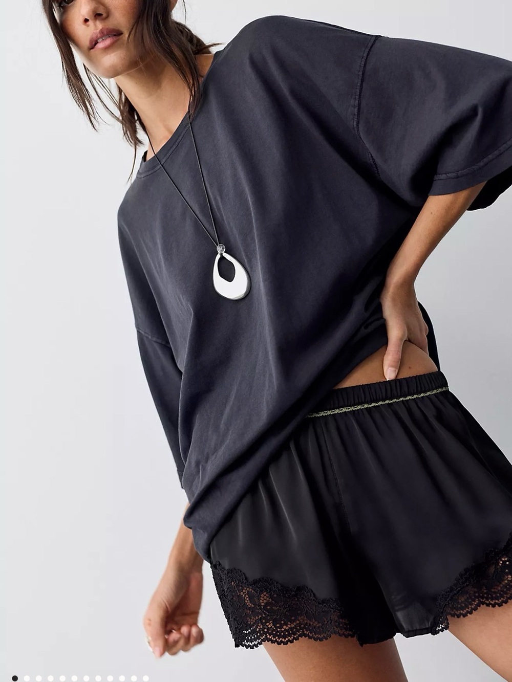 Free People - Perfect Oversized Tee (L)